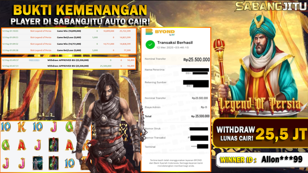 BUKTI KEMENANGAN