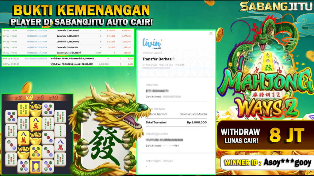 BUKTI KEMENANGAN