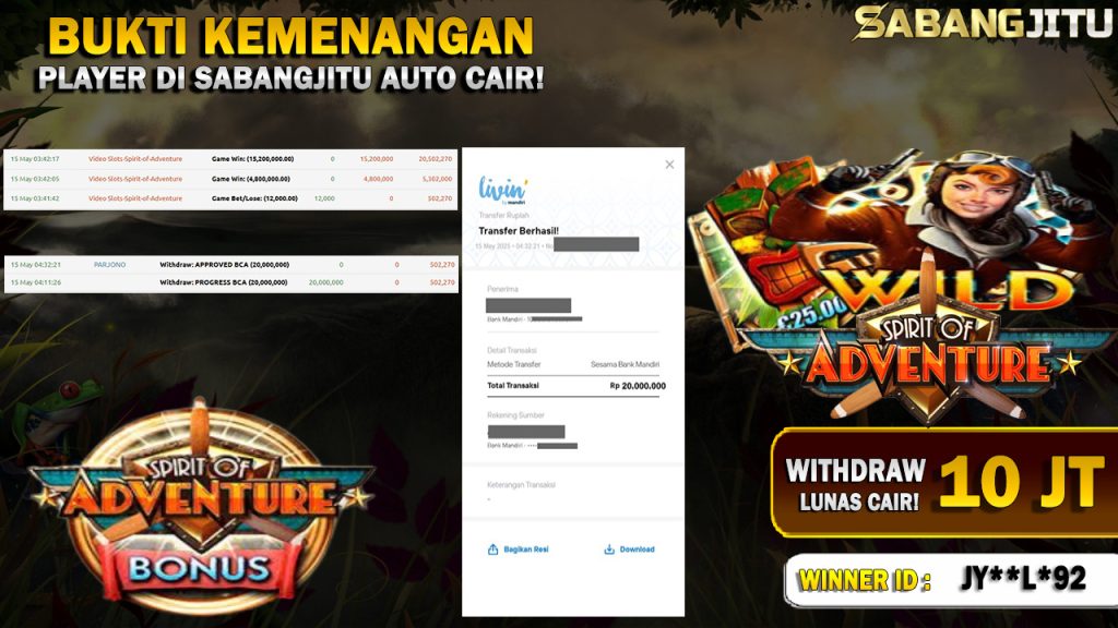BUKTI KEMENANGAN