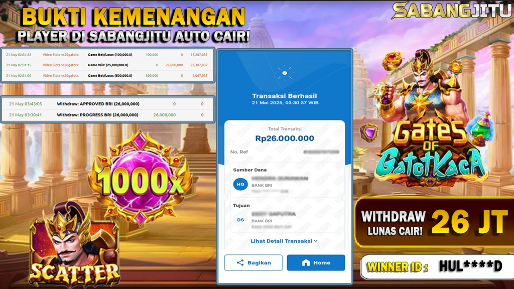 BUKTI KEMENANGAN