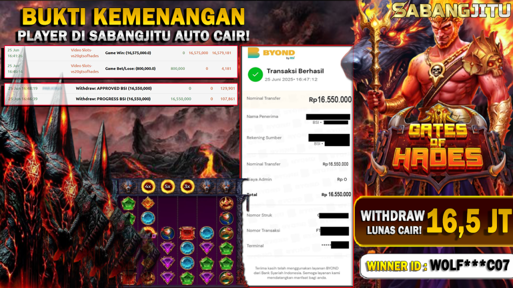 BUKTI KEMENANGAN