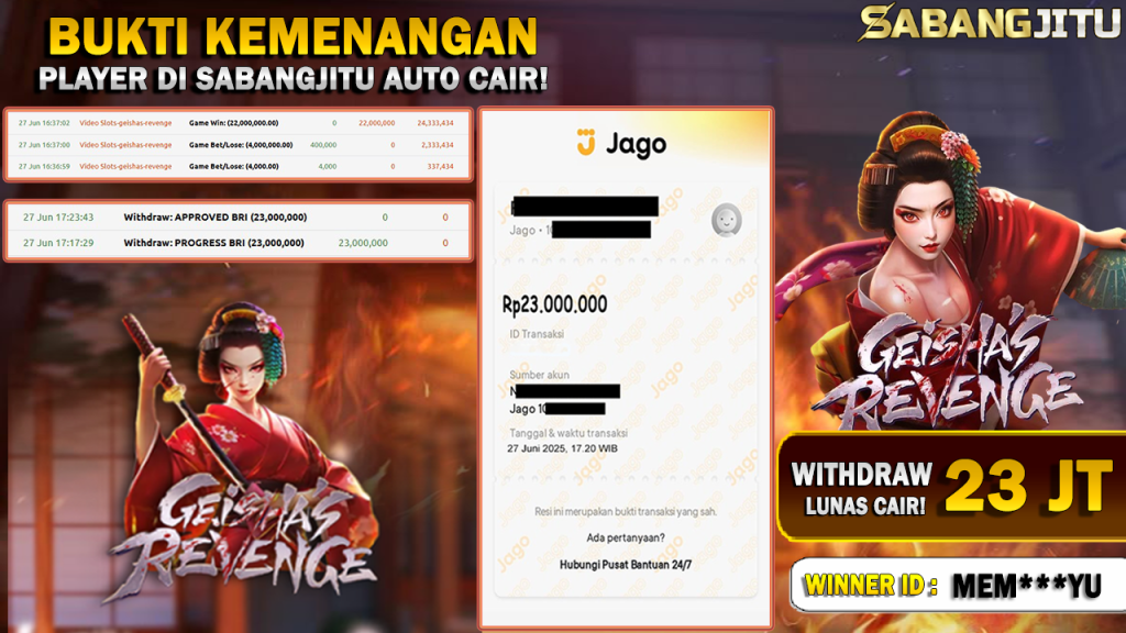 BUKTI KEMENANGAN