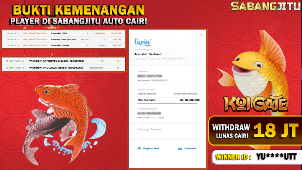 BUKTI KEMENANGAN