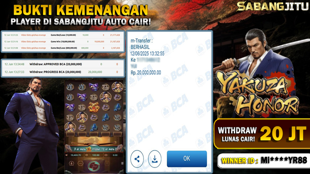 BUKTI KEMENANGAN
