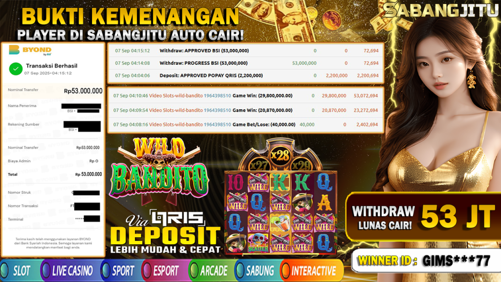 BUKTI JACKPOT