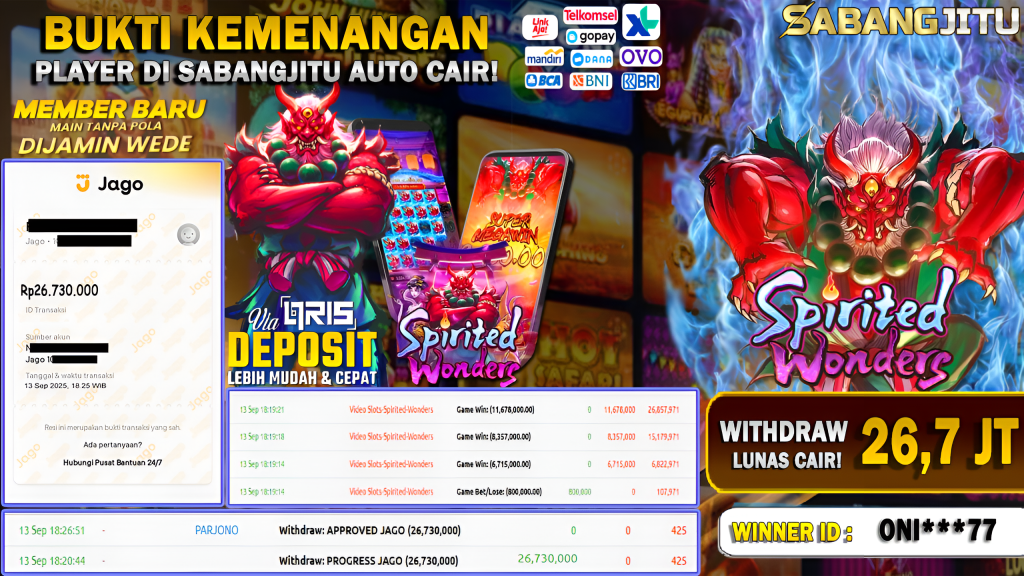 BUKTI KEMENANGAN