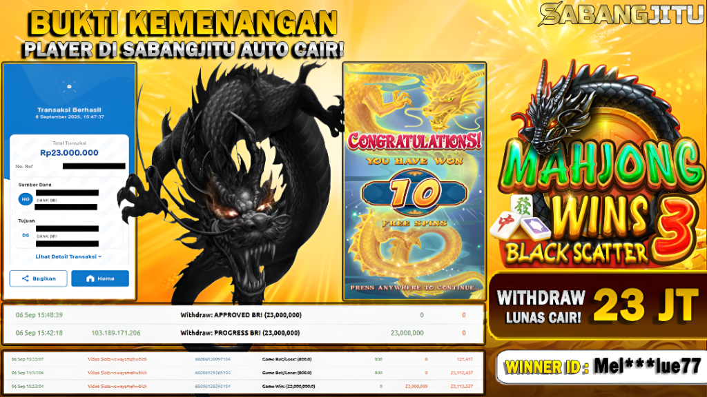 BUKTI KEMENANGAN