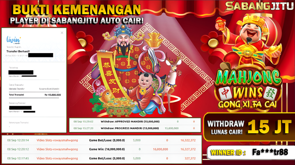 BUKTI KEMENANGAN