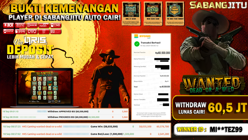 BUKTI KEMENANGAN